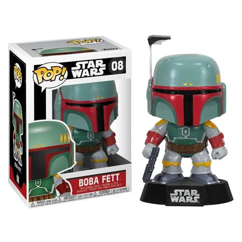 Star Wars Boba Fett with Pistol Funko Pop! Vinyl Figure #08