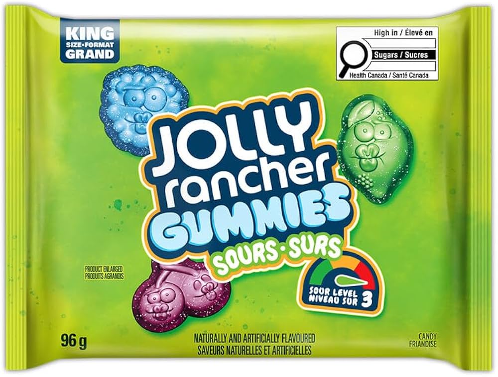 Jolly Rancher Gummies Sours 96g