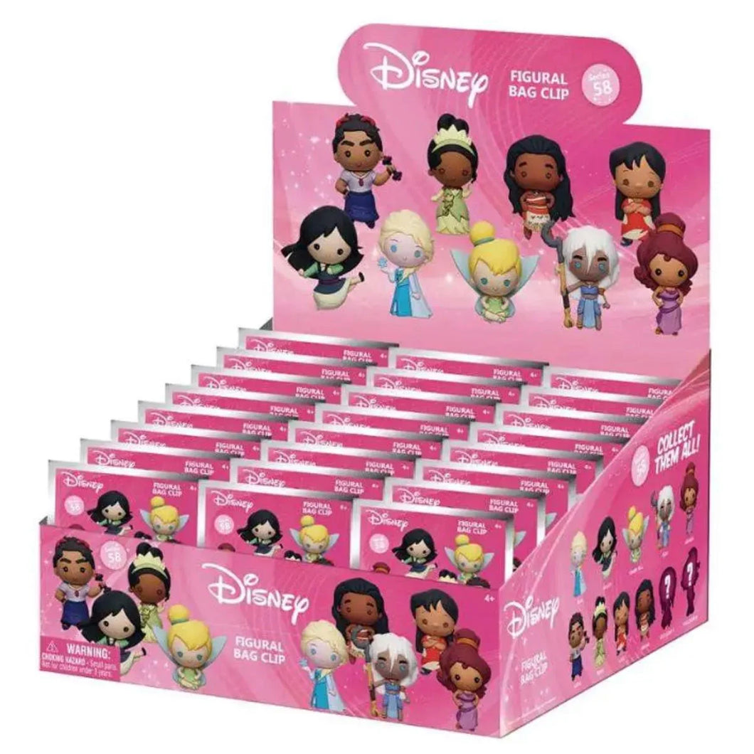 3D Foam Bag Clip Disney Girl Power