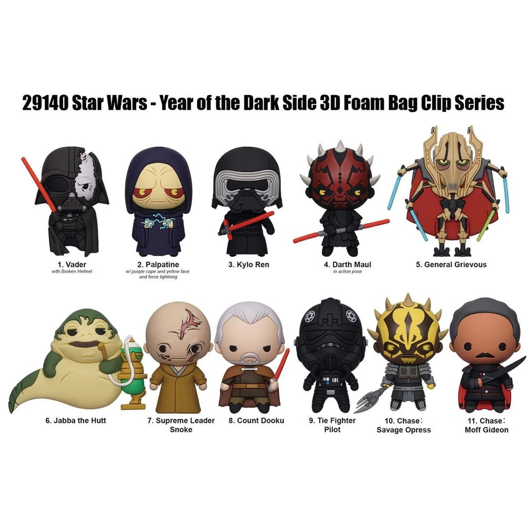 3D FOAM BAG CLIP YEAR OF THE DARK SIDE