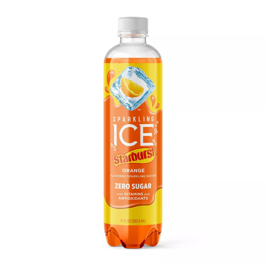 Ice Sparkling Starburst Orange