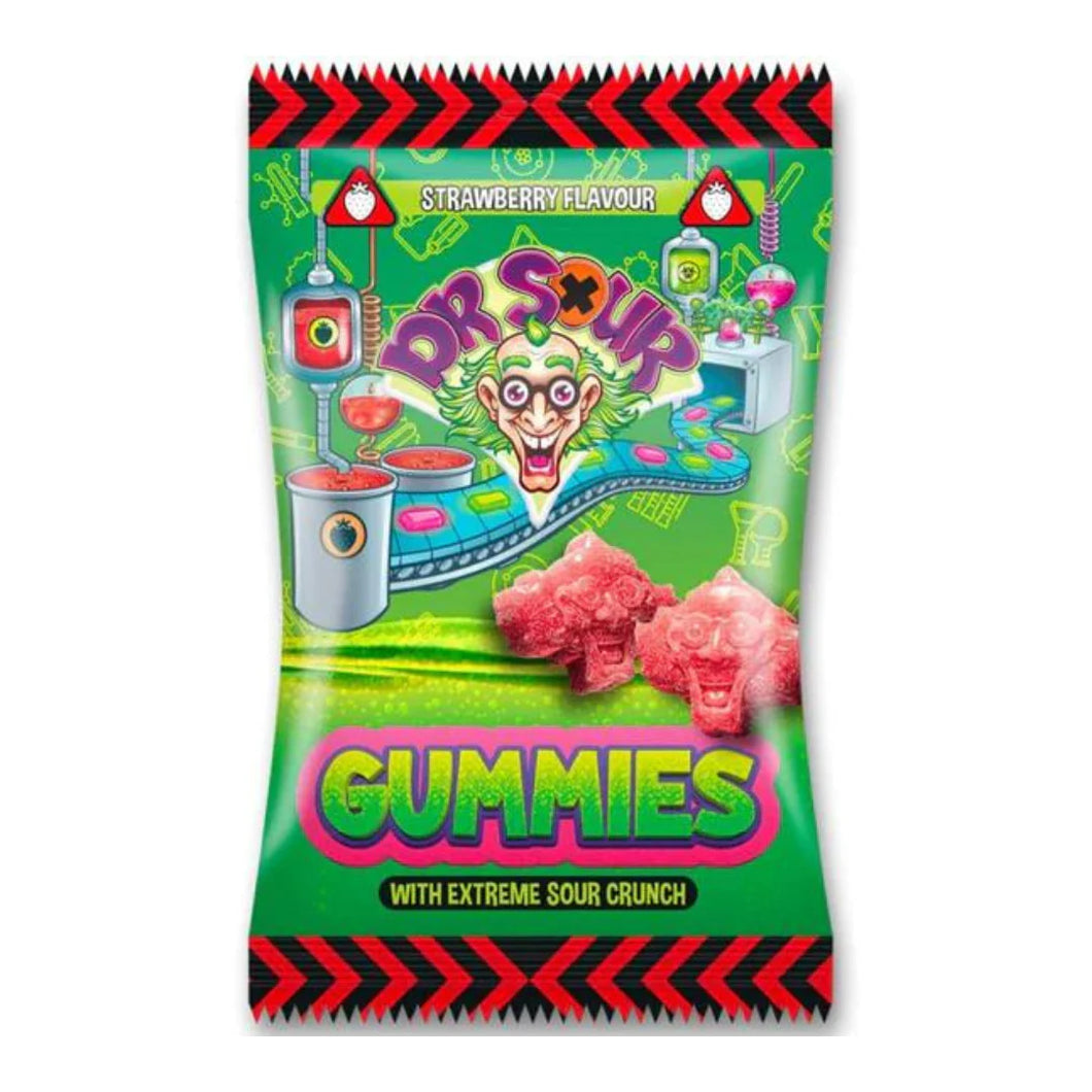 Dr Sour Gummies Strawberry Sour
