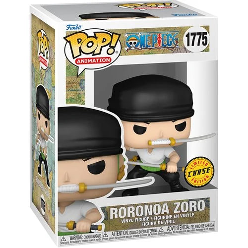 One Piece Roronoa Zoro with Swords (2024) Funko Pop! Vinyl Figure #1776 CHASE