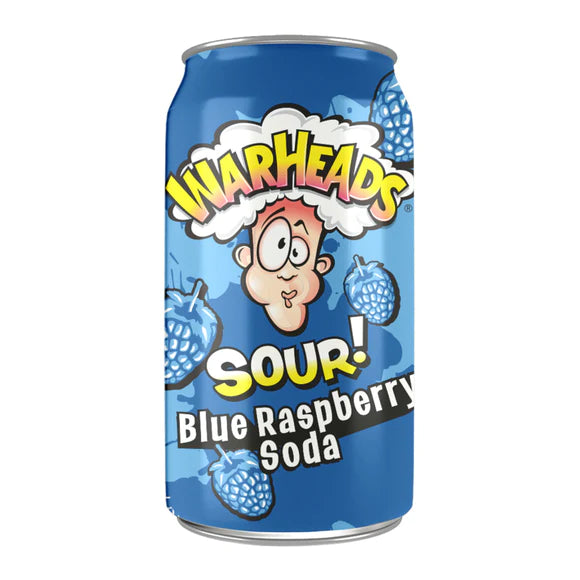 Warheads Soda Sour Blue Raspberry